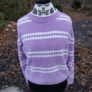 Chic Happens Women's Crew Neck Sweater